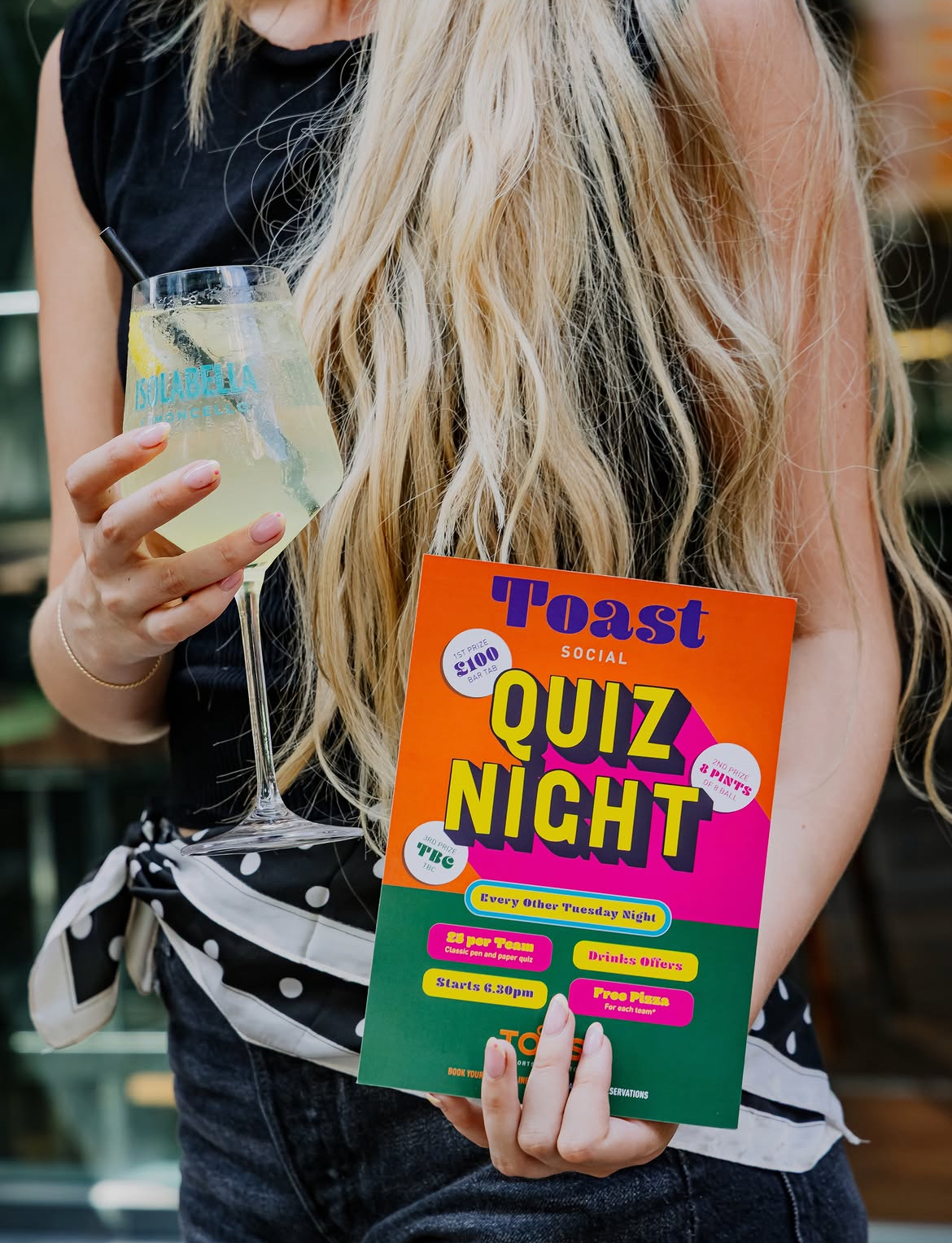 Toast Social Quiz Night flyer